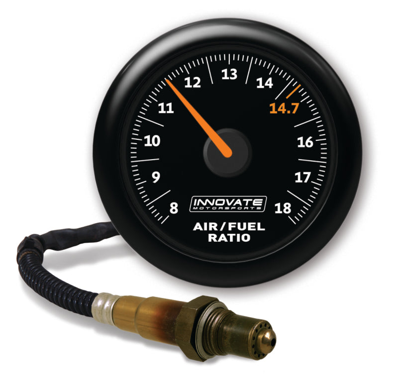 Innovate MTX-AL Analog Air/Fuel Ratio Gauge Kit - Black Dial - Racecraft Industries