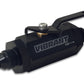 Vibrant -4AN to -4AN Male Shut Off Valve - Black - Racecraft Industries