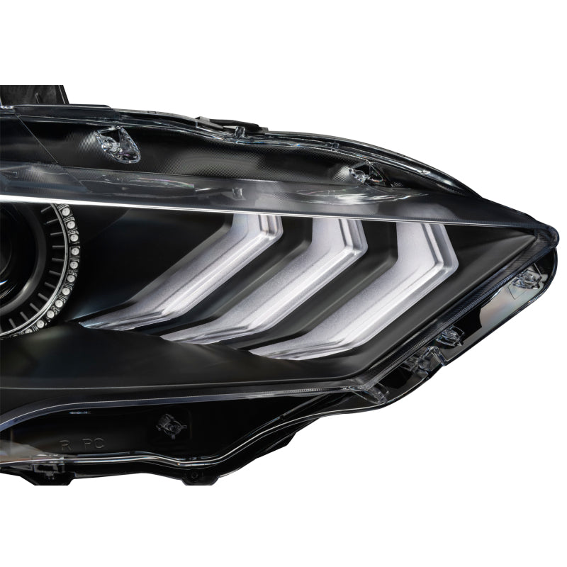 Oracle Lighting 18-23 Ford Mustang Dynamic ColorSHIFT LED Headlights - Black Series SEE WARRANTY - Racecraft Industries