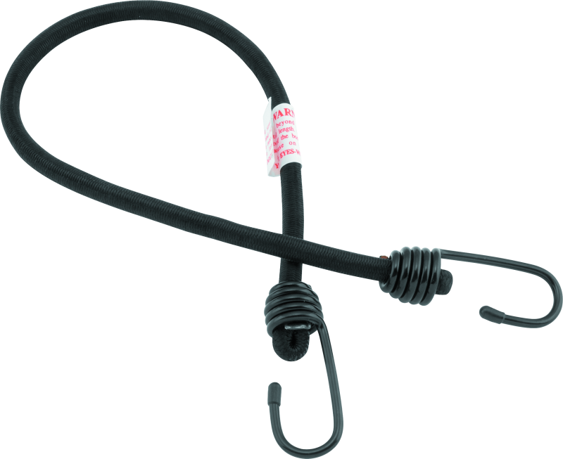BikeMaster Bungee 24in Heavy Duty 2 Hook Black - Racecraft Industries