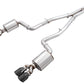 AWE Tuning 2015+ Dodge Challenger 6.4L/6.2L Non-Resonated Touring Edition Exhaust - Quad Black Tips - Racecraft Industries