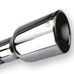 Borla 2.25in Inlet 3.19in Round Rolled Angle Cut Outlet x 5in Long Embossed Tip - Racecraft Industries