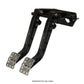 Wilwood Adjustable-Tandem Dual Pedal - Brake / Clutch - Fwd. Swing Mount - 6.25:1 - Black E-Coat - Racecraft Industries