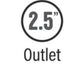 MagnaFlow Smooth Trans X 2.5/2.5 X 12 SS - Racecraft Industries