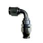 Fragola -10AN Real Street x 90 Degree Hose End Black For PTFE Hose - Racecraft Industries