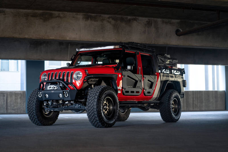 DV8 Offroad 18-22 Jeep Wrangler JL/JT Spec Series Half Doors - Front Set - Racecraft Industries