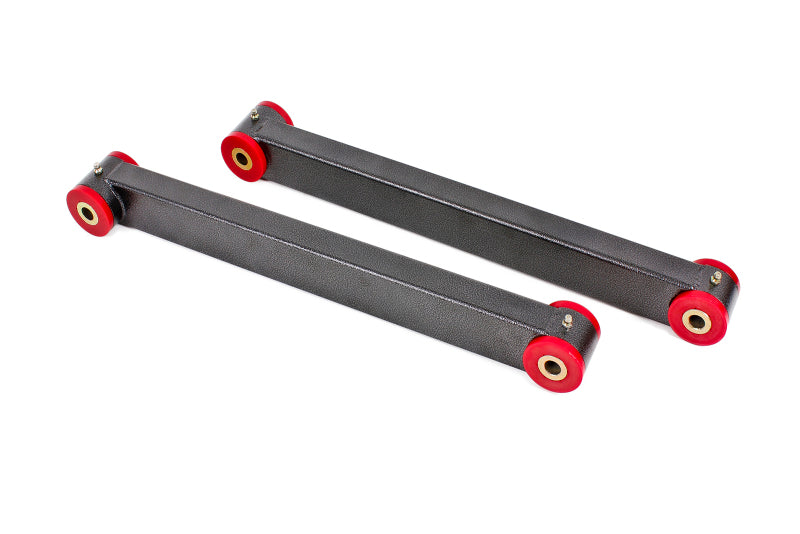 BMR 05-14 S197 Mustang Non-Adj. Boxed Lower Control Arms (Polyurethane) - Black Hammertone - Racecraft Industries