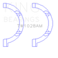 King Chrysler Pentastar 3.6L ERB V6 Thrust Washer Set - Racecraft Industries