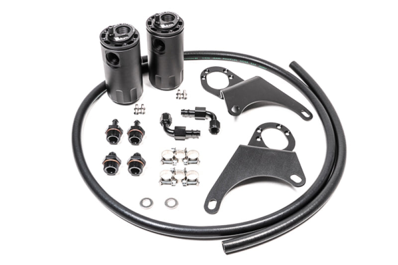 Radium Engineering Mitsubishi Evo 8-9 Dual Catch Can Kit Fluid Lock - Racecraft Industries