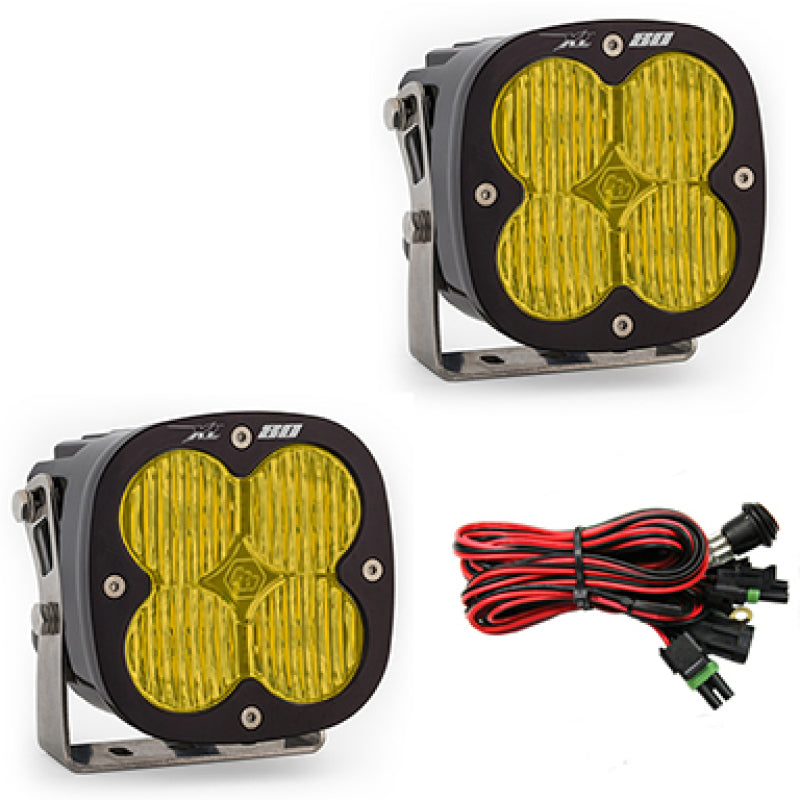 Baja Designs XL80 Series Wide Cornering Pattern LED Light Pods - Amber - Racecraft Industries