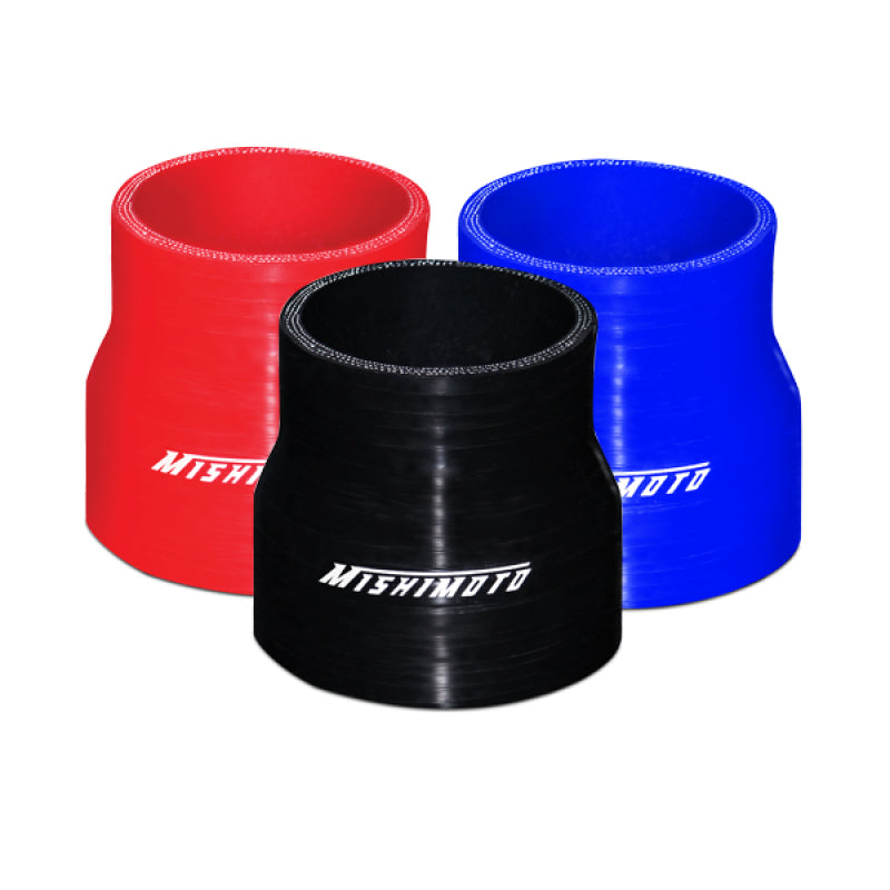 Mishimoto 2.5 to 3.0 Inch Black Transition Coupler - Racecraft Industries