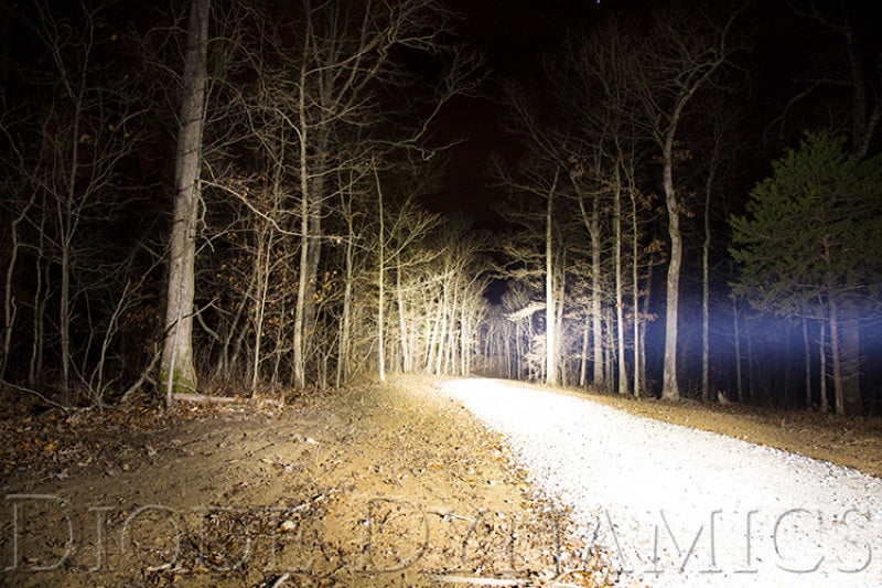 Diode Dynamics 42 In LED Light Bar Single Row Straight Clear Combo Each Stage Series - Racecraft Industries