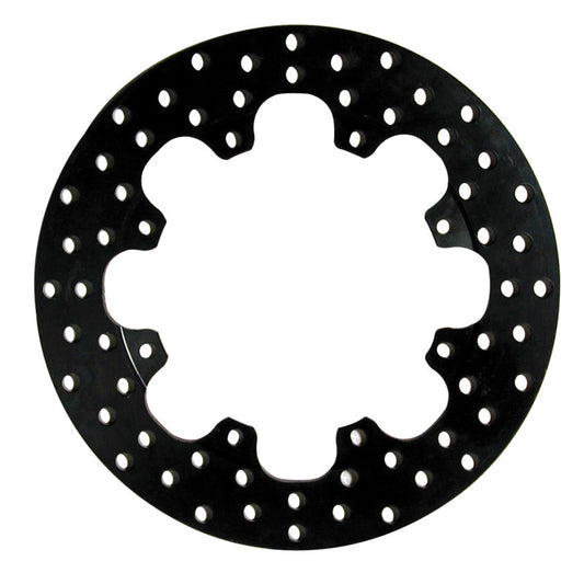 Wilwood Rotor-Steel-Rear Drag-Drilled 11.44 x .350 - 8 on 7.00in - Racecraft Industries