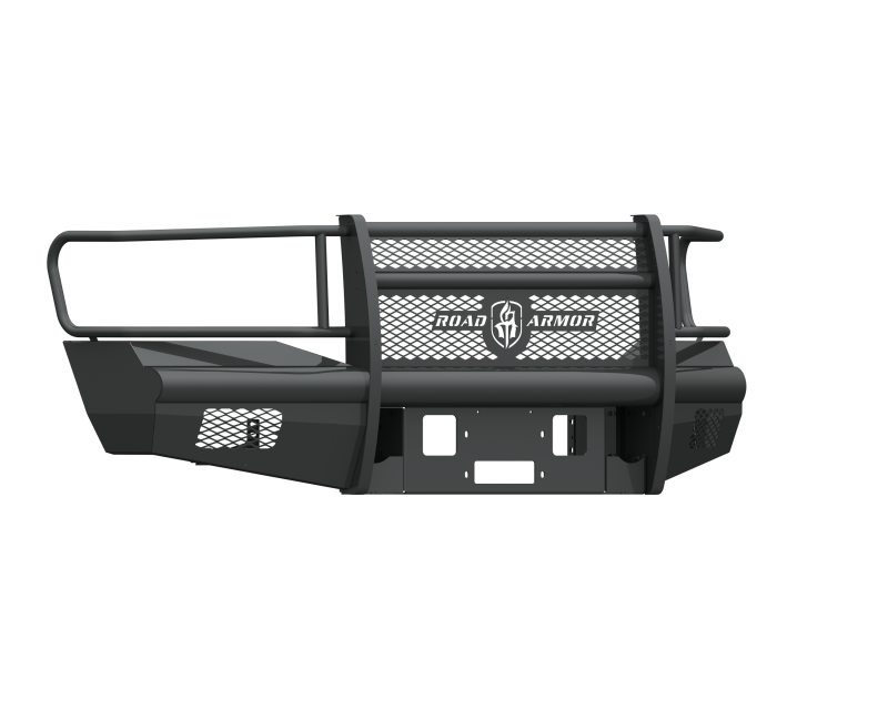 Road Armor 06-09 Dodge 2500 Vaquero Front Winch Plate - Tex Blk - Racecraft Industries