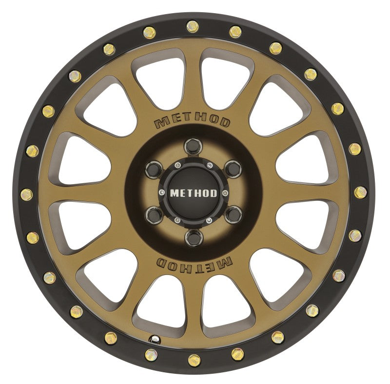 Method MR305 NV 18x9 0mm Offset 6x5.5 108mm CB Method Bronze/Black Street Loc Wheel - Racecraft Industries