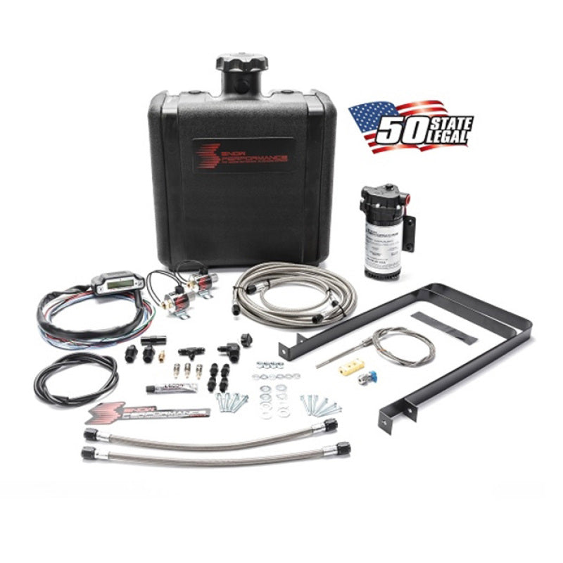 Snow Performance Stg 3 Boost Cooler Water Injection Kit TD Univ. (SS Braided Line and 4AN Fittings) - Racecraft Industries