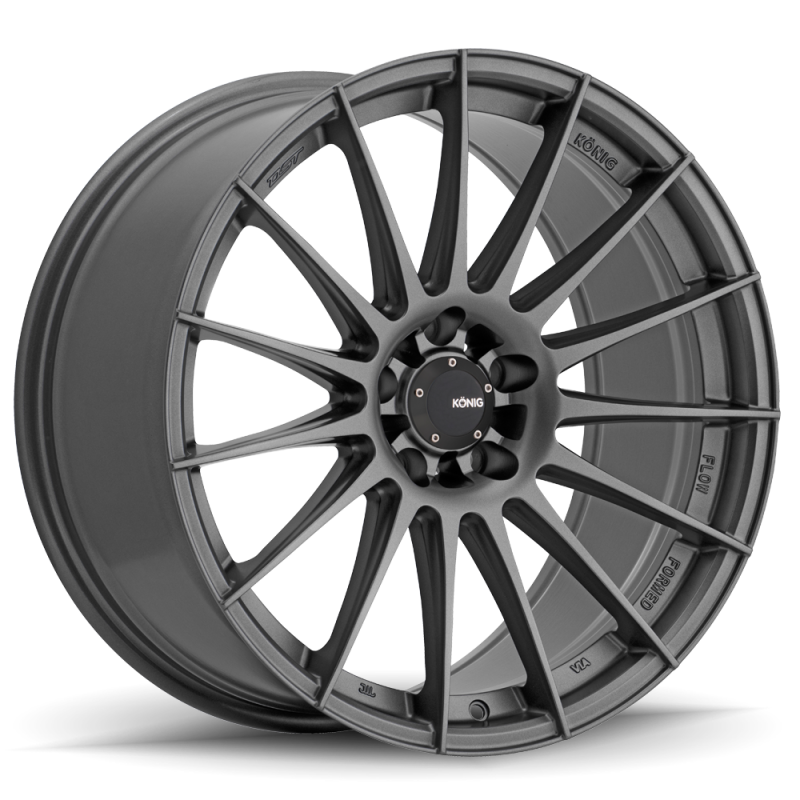 Konig Rennform 18x9 5x112 ET45 Matte Grey - Racecraft Industries