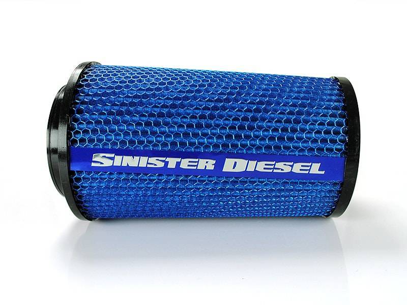 Sinister Diesel 4in ID 10in Tall Replacement Air Filter - Racecraft Industries