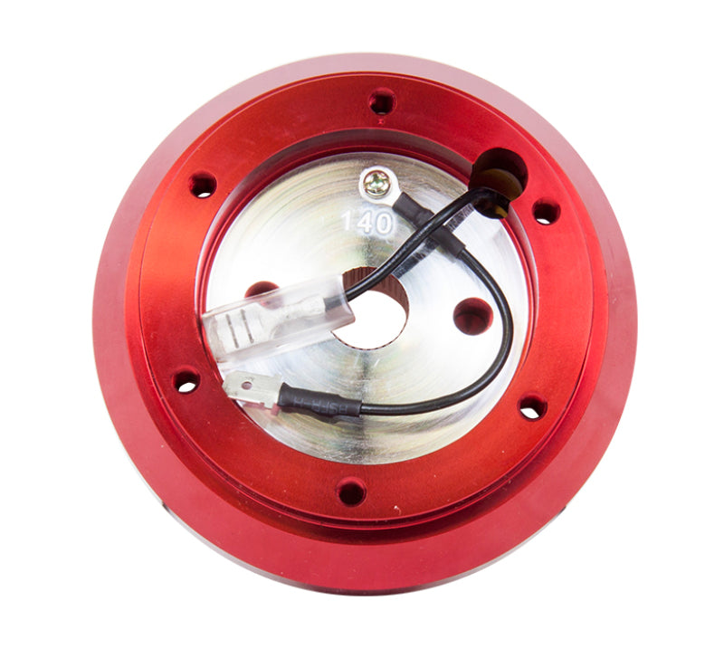 NRG Short Hub Adapter S13 Nissan 240 - Red - Racecraft Industries