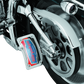 Kuryakyn Lighted Curved Vertical Side Mount License Plate Holder - Racecraft Industries