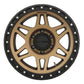 Method MR312 17x9 -12mm Offset 6x5.5 106.25mm CB Method Bronze/Black Street Loc Wheel - Racecraft Industries
