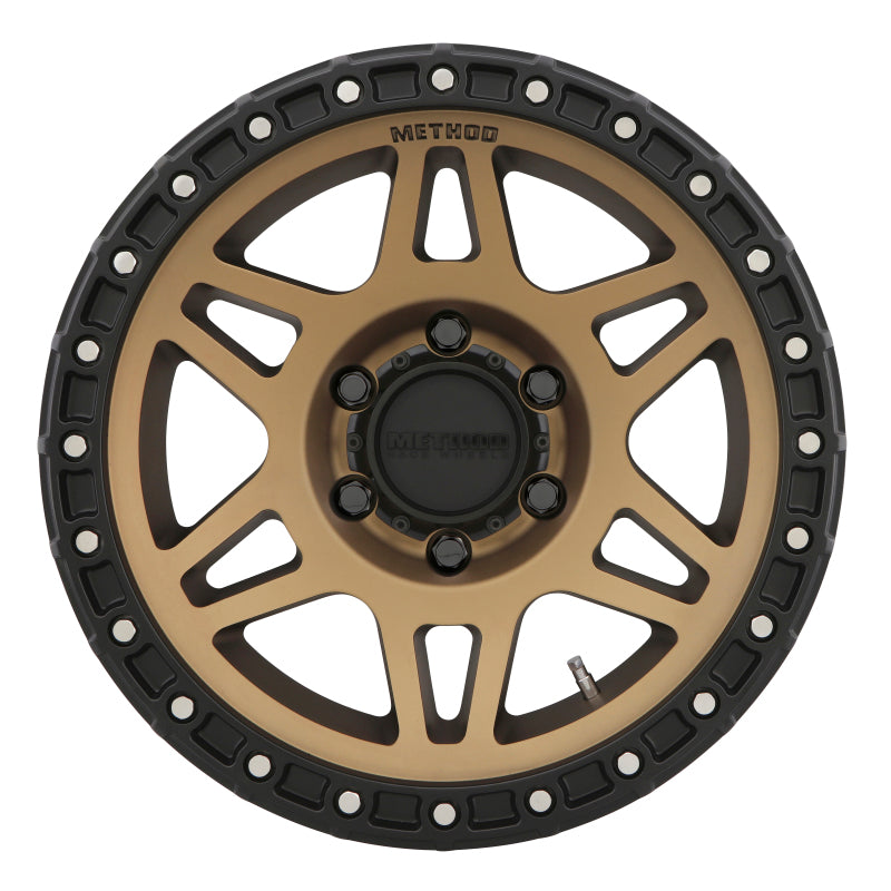 Method MR312 17x9 -12mm Offset 6x5.5 106.25mm CB Method Bronze/Black Street Loc Wheel - Racecraft Industries