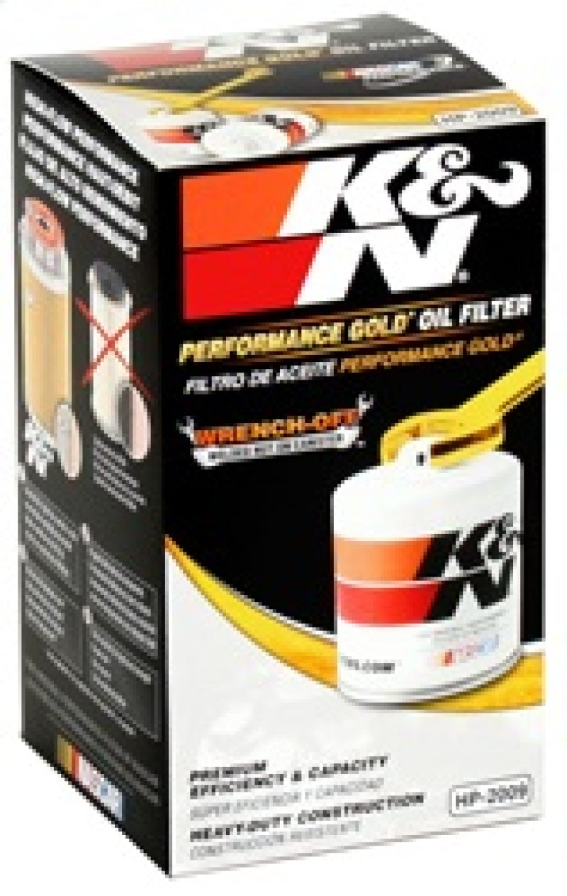 K&N 03-05 Neon SRT-4 / Lotus Elise Performance Gold Oil Filter - Racecraft Industries