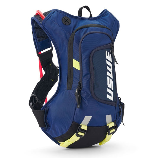 USWE Moto Hydro Hydration Pack 8L - Factory Blue - Racecraft Industries