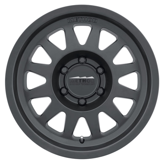 Method MR704 17x8.5 0mm Offset 5x5.5 108mm CB Matte Black Wheel - Racecraft Industries