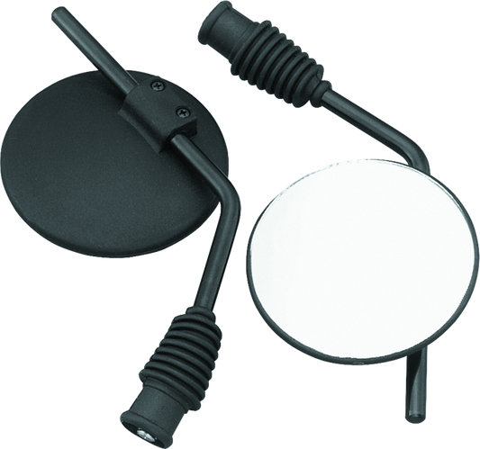 BikeMaster Universal Enduro Mirror 10mm - Each -Black - Racecraft Industries
