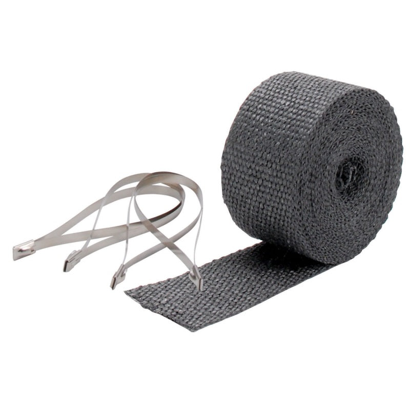 DEI Exhaust Wrap Kit - Pipe Wrap and Locking Tie - Black - Racecraft Industries