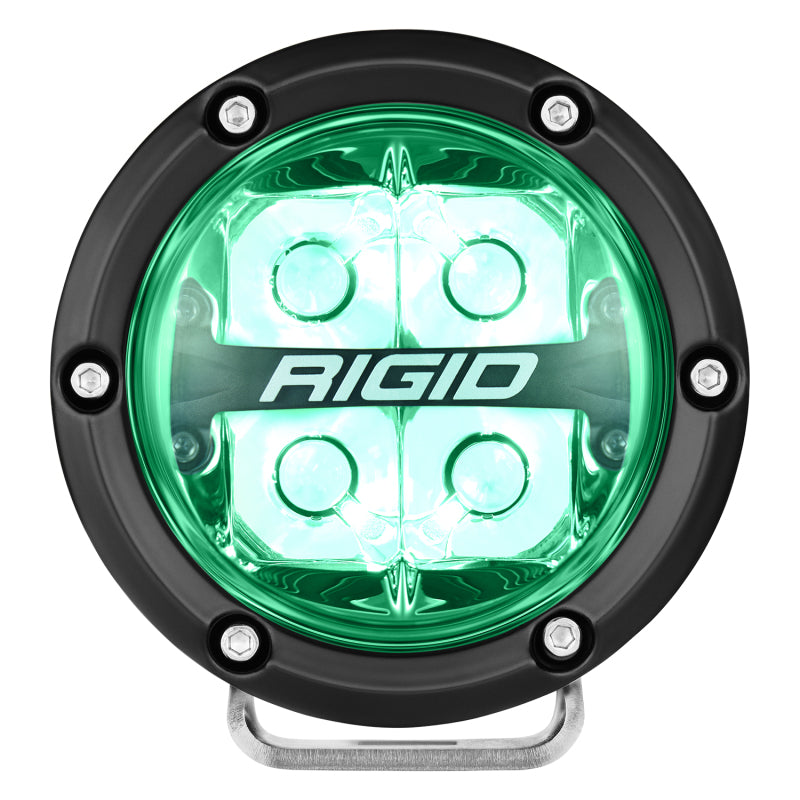 Rigid Industries 360-Series 4in LED Off-Road Spot Beam - RGBW (Pair) - Racecraft Industries