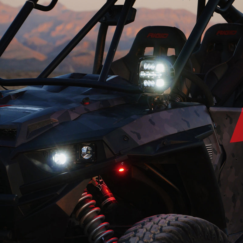 Rigid Industries Adapt XP Xtreme Powersports LED Light (Single) - Racecraft Industries