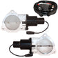 QTP 3.5in Bolt-On QTEC Dual Electric Cutout Valves - Pair - Racecraft Industries
