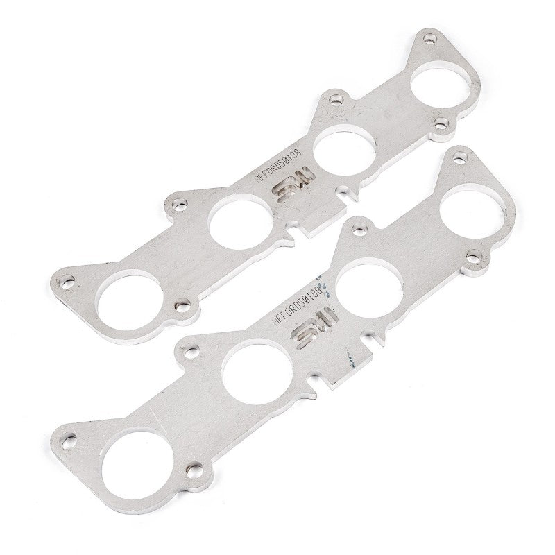 Stainless Works Ford 5.2L/5.0L Coyote Round Port Header 304SS Exhaust Flanges 1-7/8in Primaries - Racecraft Industries