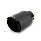 Mishimoto 2x Carbon Fiber Muffler Tip 2.5in Inlet 3.5in Outlet Black - Racecraft Industries