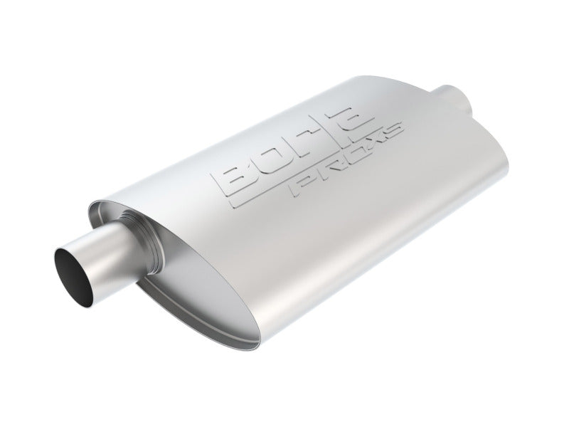 Borla Universal 2.25in Inlet/Outlet Oval Center/Offset 14in x 4in x 9.5in ProXS Muffler - Racecraft Industries