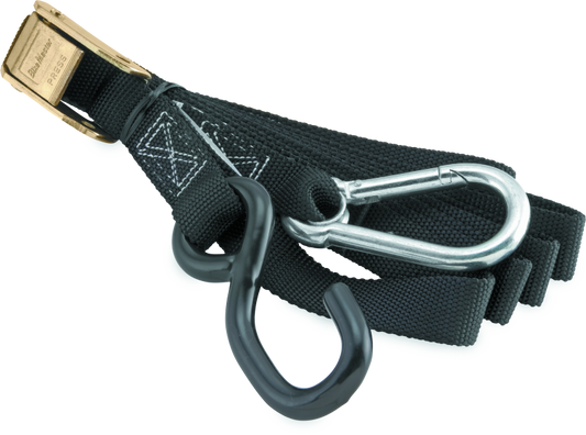 BikeMaster Tiedown Carabiner Softhook - Black - Racecraft Industries