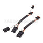 NAMZ 2012+ V-Twin Dyna Handlebar Control Xtension Harness 12in. - Racecraft Industries