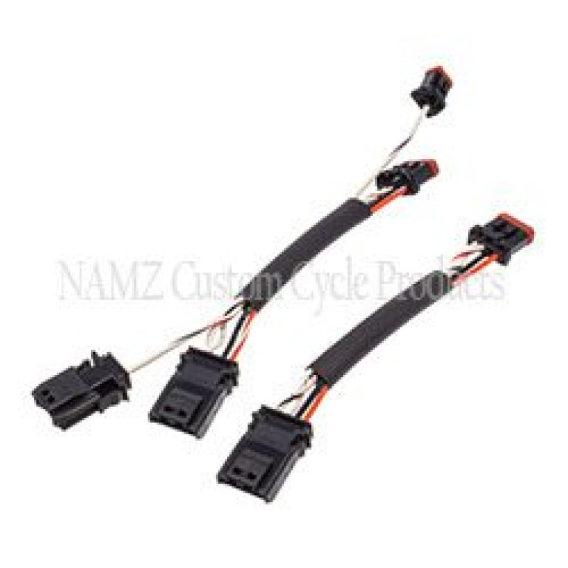 NAMZ 2012+ V-Twin Dyna Handlebar Control Xtension Harness 12in. - Racecraft Industries