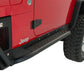 Fishbone Offroad 97-06 Jeep Wrangler TJ Steel Rock Slider - Black Textured Powdercoat - Racecraft Industries