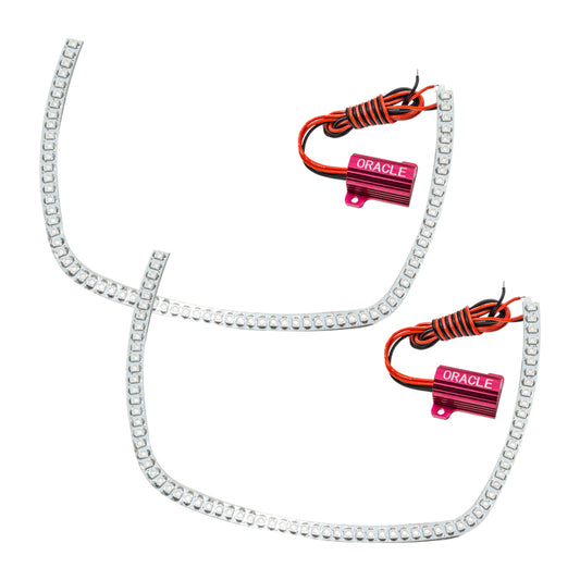 Oracle Chevy Camaro 10-13 Afterburner 2.0 Tail Light Halo Kit - Red SEE WARRANTY - Racecraft Industries